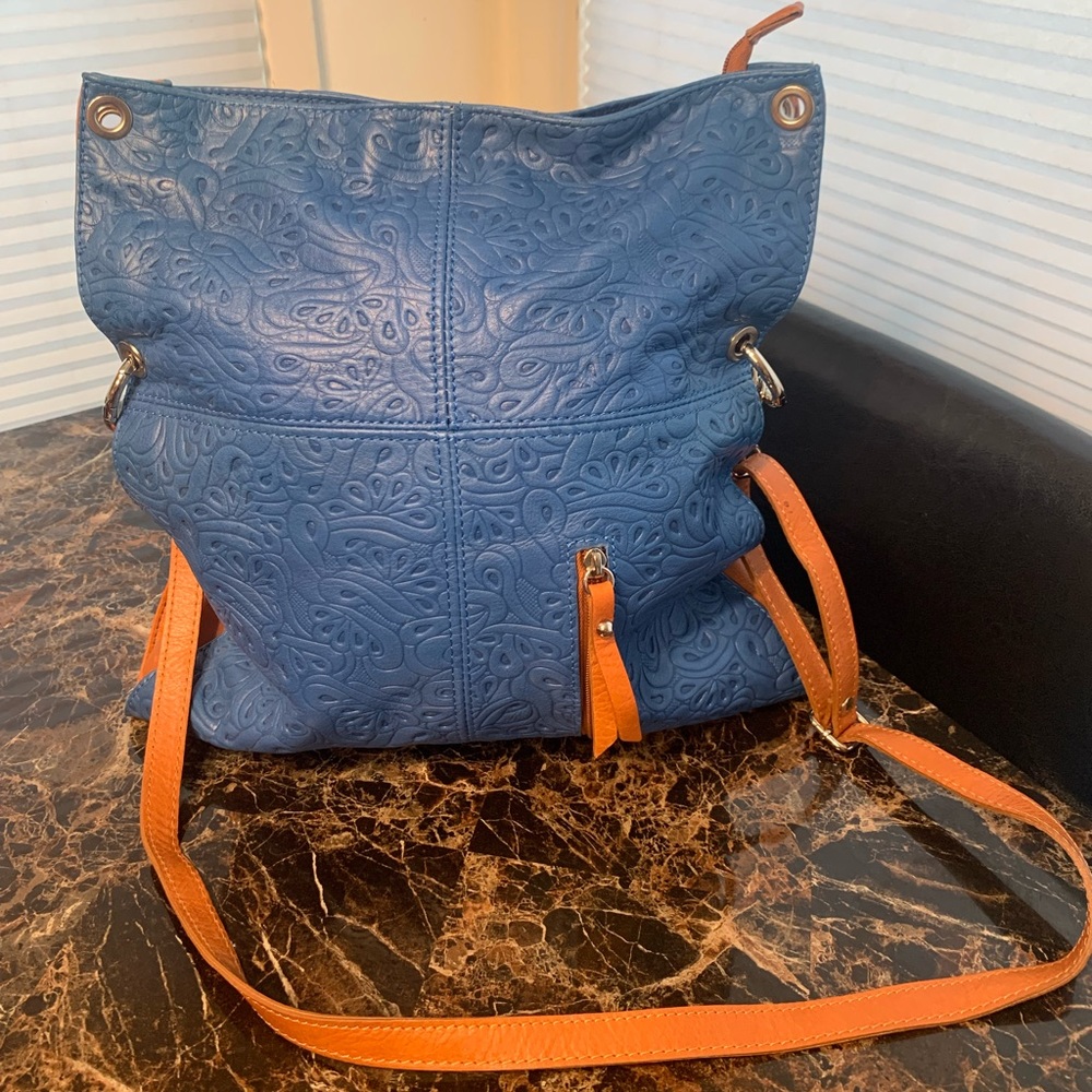 Santa Firenze leather crossbody purse